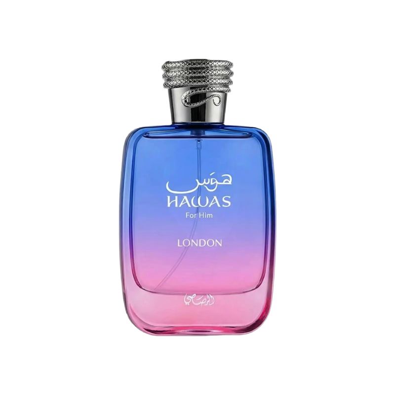 Rasasi Hawas London — perfume unisex original en Colombia | Disfragancias