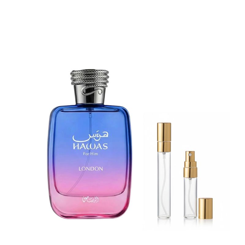 Rasasi Hawas London — perfume unisex original en Colombia | Disfragancias