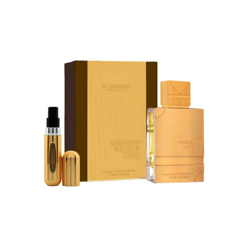 Al Haramain Amber Oud Gold Edition Extreme — perfume unisex original en Colombia | Disfragancias