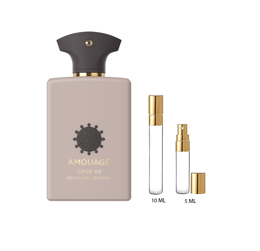 Amouage Opus VII Reckless Leather — perfume unisex original en Colombia | Disfragancias