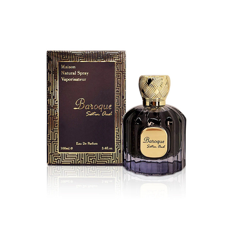 Maison Alhambra Baroque Satin Oud (Alternativa MFK Oud Satin Mood) — perfume unisex original en Colombia | Disfragancias