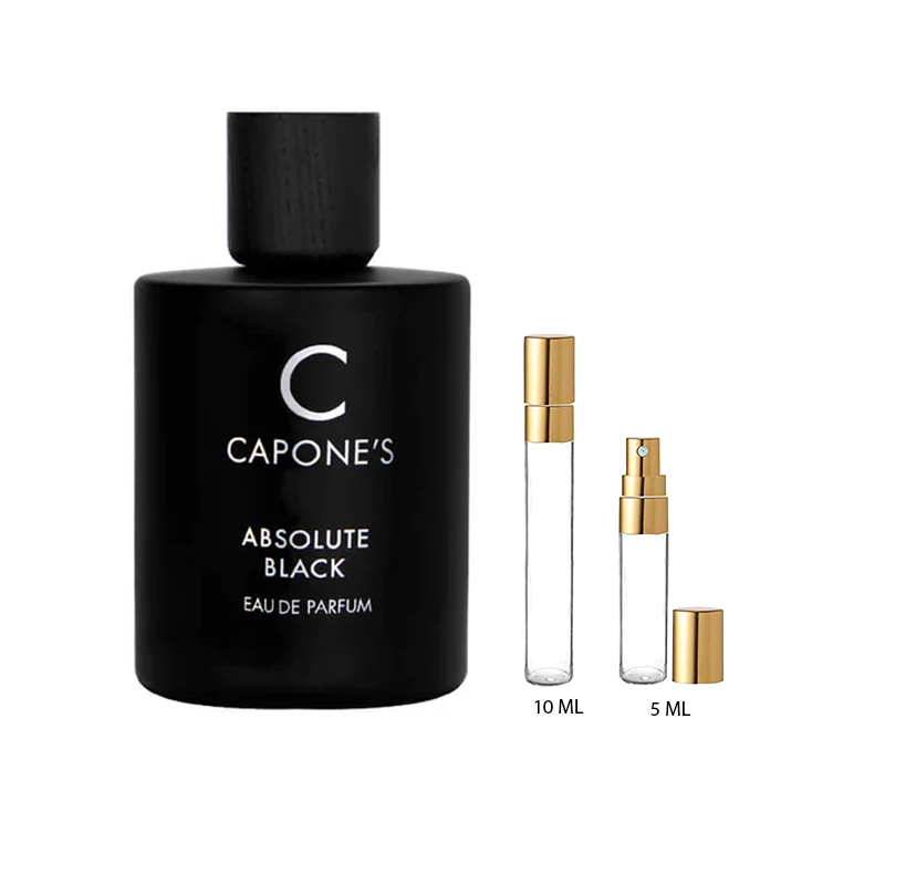 Capones Absolute Black — perfume hombre original en Colombia | Disfragancias