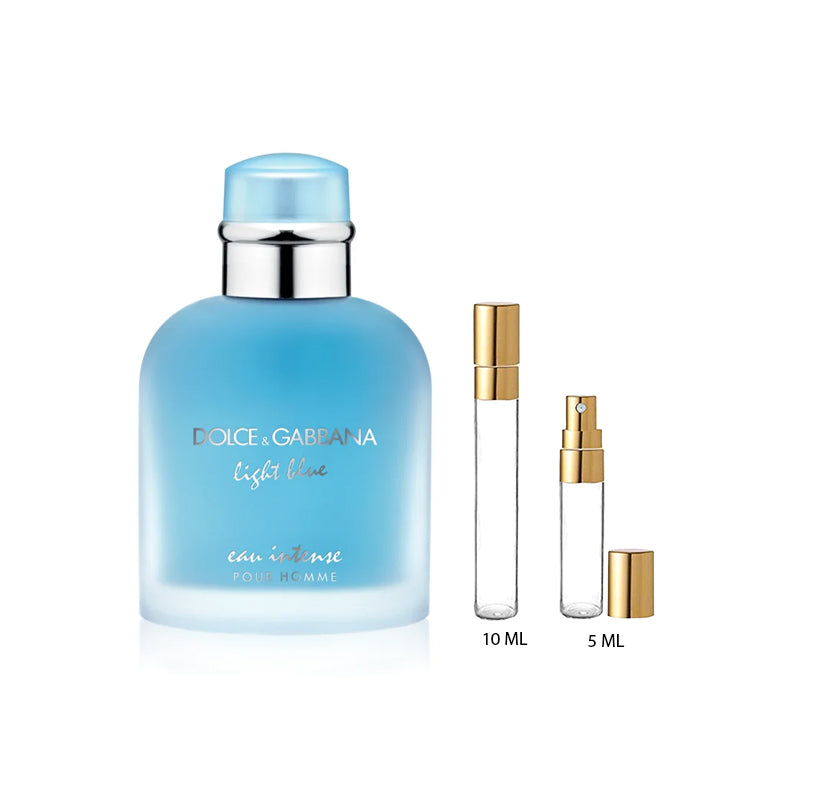 Dolce & Gabbana Light Blue Pour Homme Eau Intense — perfume hombre original en Colombia | Disfragancias