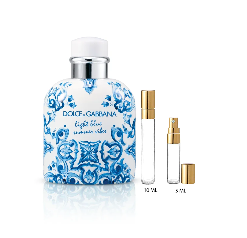 Dolce & Gabbana Light Blue Summer Vibes Pour Homme — perfume hombre original en Colombia | Disfragancias
