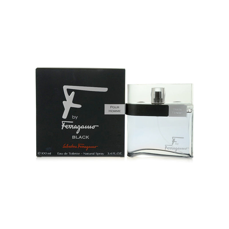 Salvatore Ferragamo F by Ferragamo Black — perfume hombre original en Colombia | Disfragancias