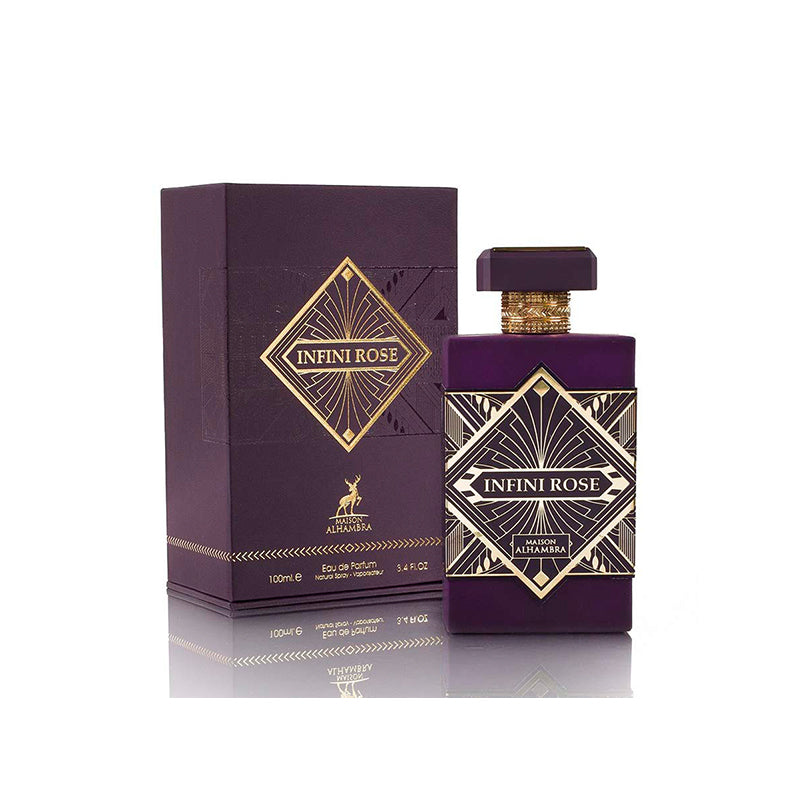Maison Alhambra Infini Rose (Alternativa Initio Atomic Rose) — perfume mujer original en Colombia | Disfragancias