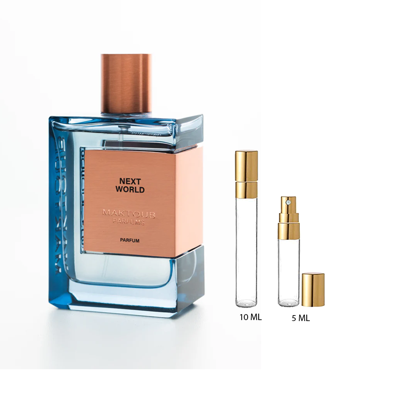 Maktoub next World — perfume hombre original en Colombia | Disfragancias