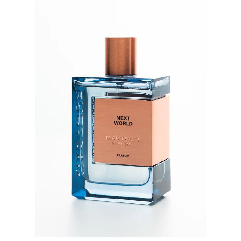 Maktoub next World — perfume hombre original en Colombia | Disfragancias