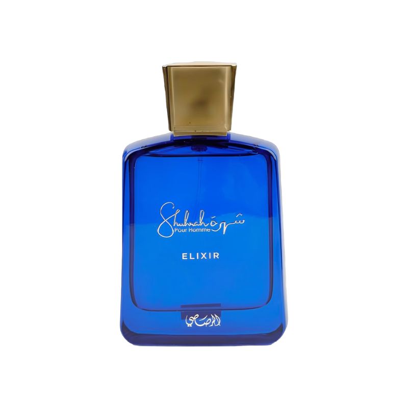 Rasasi Shuhrah Elixir — perfume hombre original en Colombia | Disfragancias