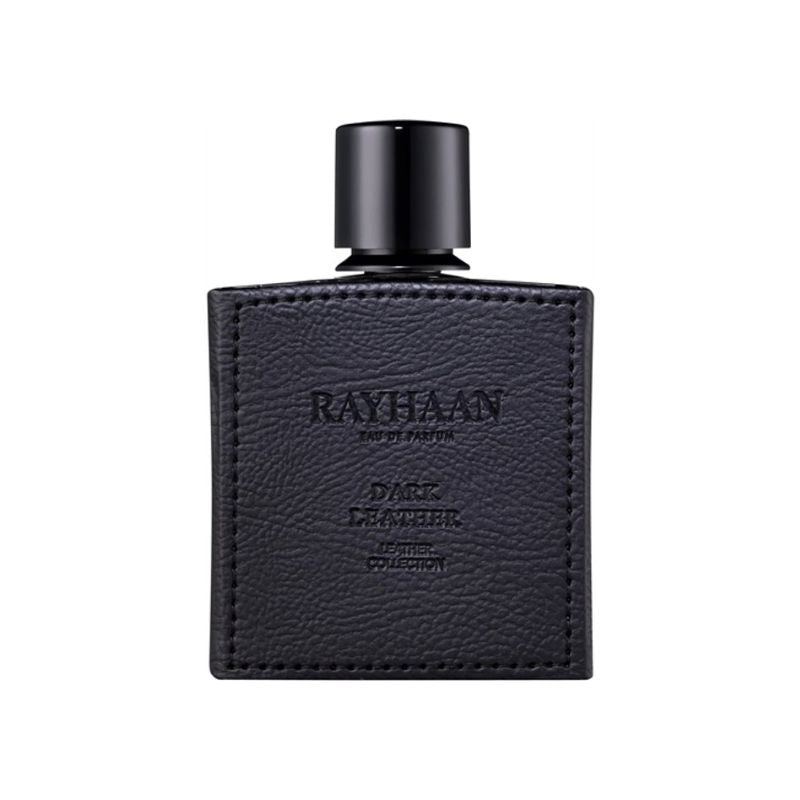 Rayhaan Dark Leather — perfume hombre original en Colombia | Disfragancias