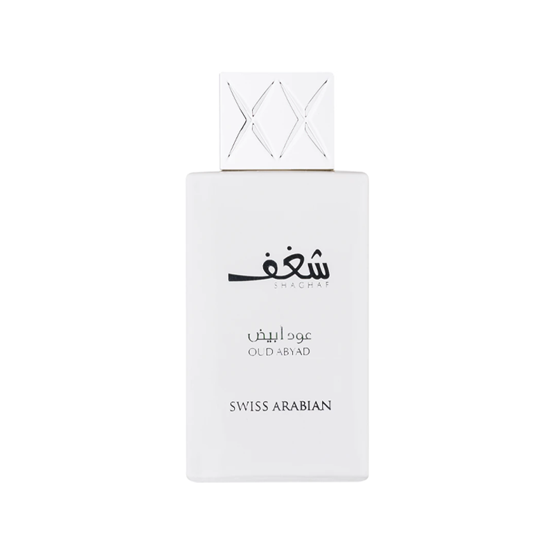 Swiss Arabian Shaghaf Oud Abyad — perfume unisex original en Colombia | Disfragancias