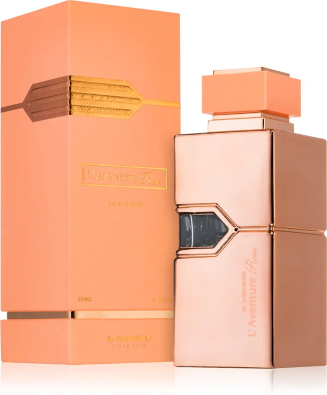 Al Haramain L’Aventure Rose — perfume mujer original en Colombia | Disfragancias