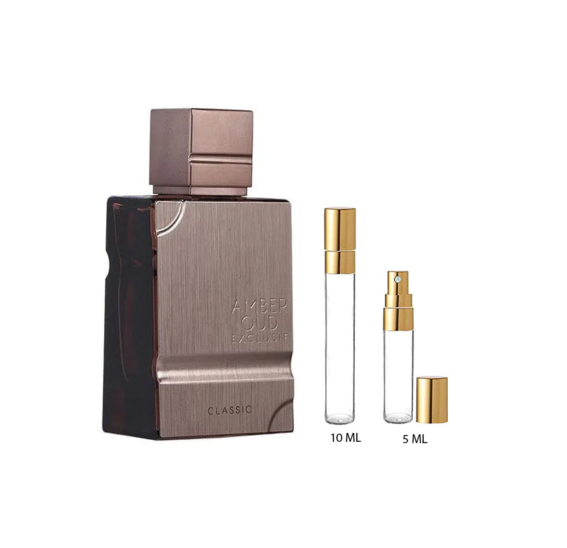 Al Haramain Amber Oud Exclusiff Classic — perfume hombre original en Colombia | Disfragancias