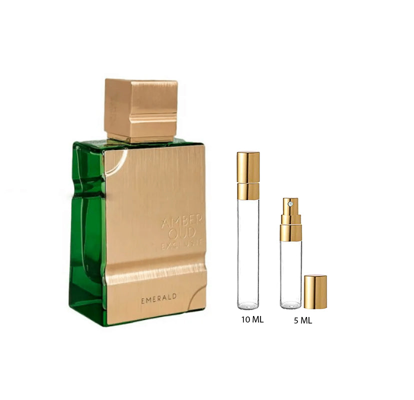 Al Haramain Amber Oud Exclusiff Emerald — perfume hombre original en Colombia | Disfragancias
