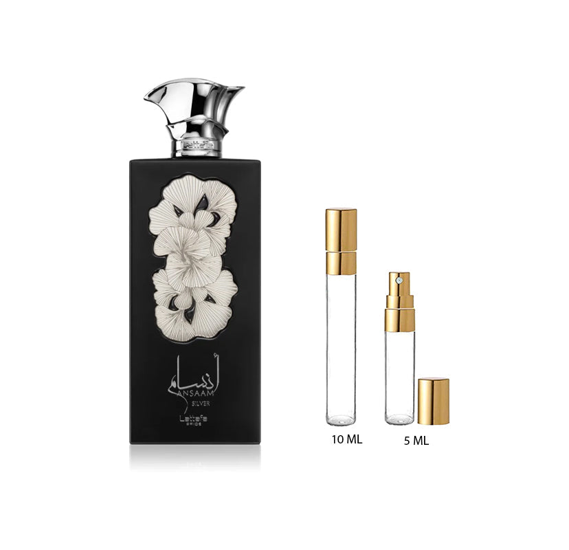 Lattafa Ansaam Silver — perfume hombre original en Colombia | Disfragancias