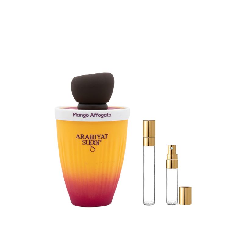 Arabiyat Sugar Mango Affogato — perfume mujer original en Colombia | Disfragancias