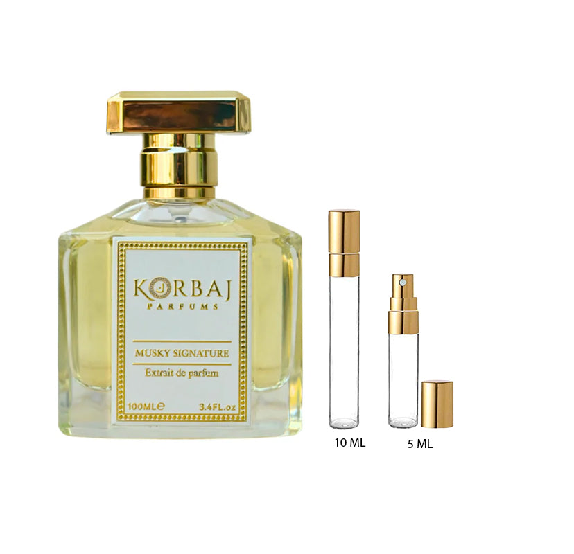 Korbaj Musky Signature — perfume unisex original en Colombia | Disfragancias