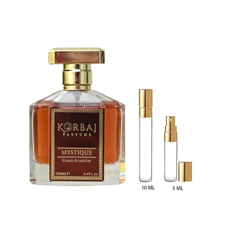 Korbaj Mystique — perfume unisex original en Colombia | Disfragancias