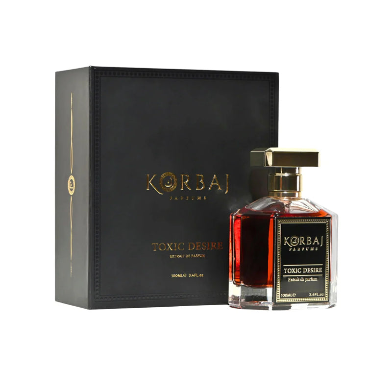 Korbaj Toxic Desire — perfume unisex original en Colombia | Disfragancias
