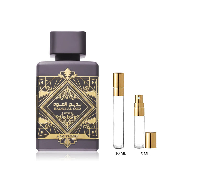 Lattafa Badee Al Oud Amethyst — perfume unisex original en Colombia | Disfragancias