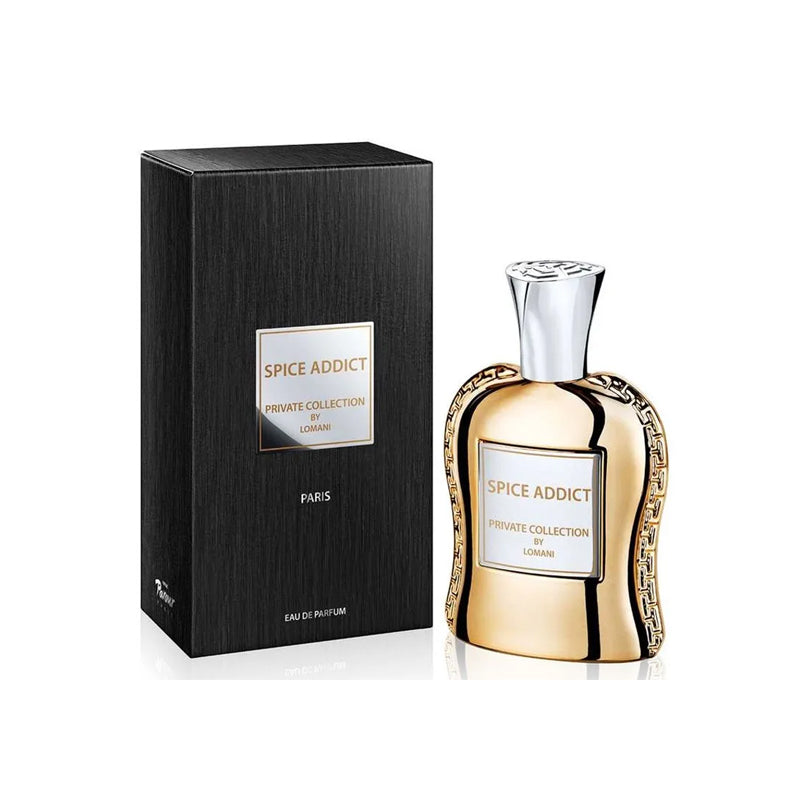 Private Collection By Lomani Spice Addict — perfume unisex original en Colombia | Disfragancias