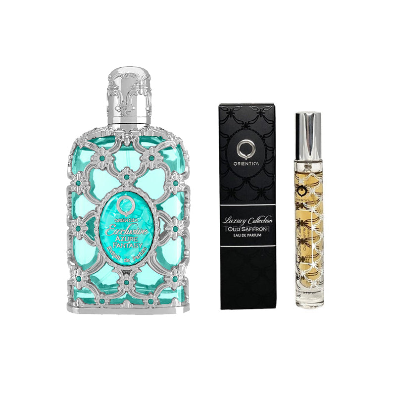 Oferta Duo Orientica + 10 ML Orientica Oud Saffron — perfume unisex original en Colombia | Disfragancias
