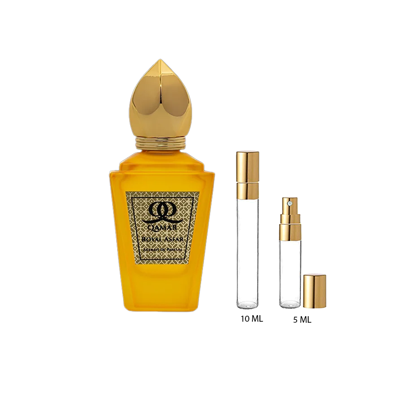 Qamar Royal asfar — perfume unisex original en Colombia | Disfragancias