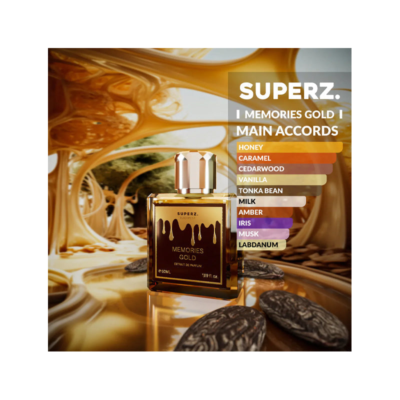 Superz Budapest Memories Gold — perfume hombre original en Colombia | Disfragancias
