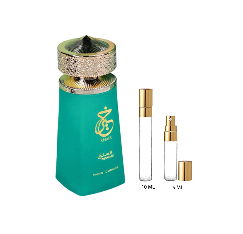 Paris Corner Khair Pistachio — perfume unisex original en Colombia | Disfragancias